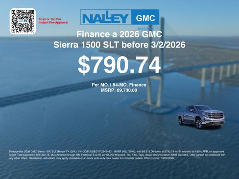 New 2026 GMC Sierra 1500 SLT w/ SLT Premium Plus Package image 7
