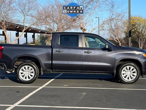 Used 2022 Chevrolet Silverado 1500 Custom w/ LPO, Dark Essentials Package image 8