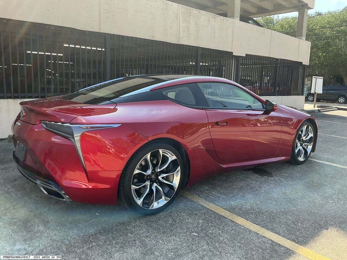 Used 2022 Lexus LC 500 Coupe w/ Dynamic Handling Package RWD image 6