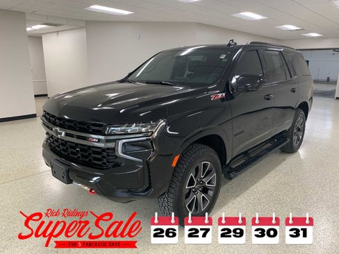 Used 2021 Chevrolet Tahoe Z71 w/ Rear Media and Nav Package image 1
