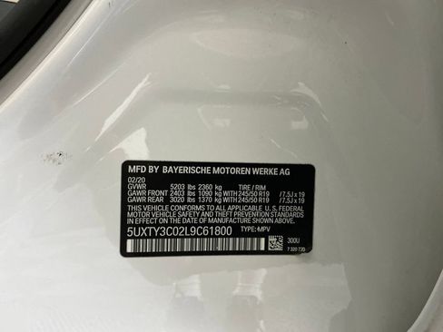 Used 2020 BMW X3 sDrive30i w/ Convenience Package RWD image 34