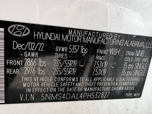 Used 2023 Hyundai Santa Fe Limited AWD/4WD image 26