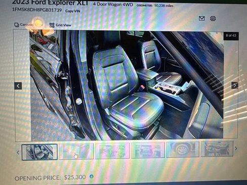 Used 2023 Ford Explorer XLT w/ Equipment Group 202A AWD/4WD image 6