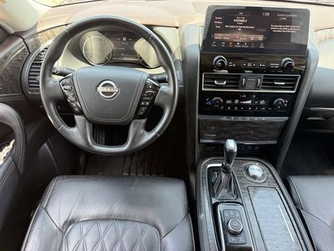 Used 2023 Nissan Armada Platinum w/ Captain's Chairs Package AWD/4WD image 11