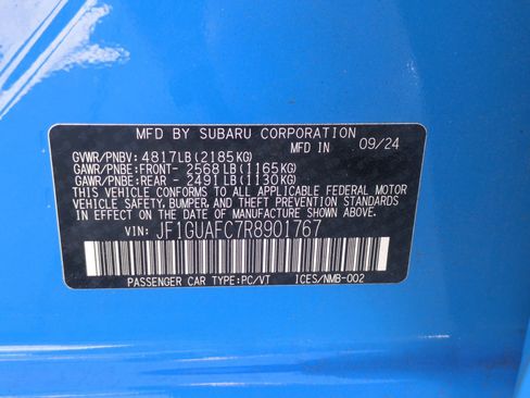 Used 2024 Subaru Impreza 2.0i Sport AWD/4WD image 29