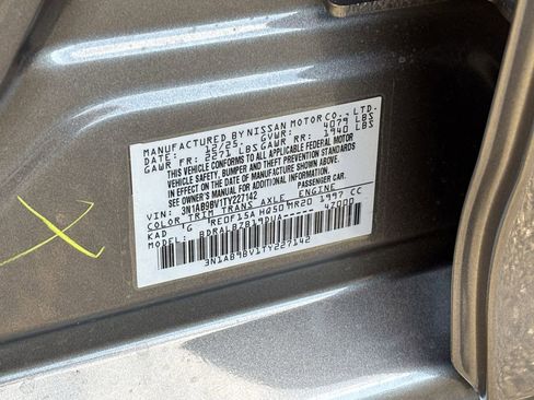 New 2026 Nissan Sentra S w/ Floor Mat Package FWD image 20