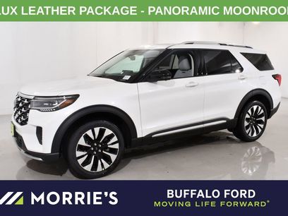 New 2026 Ford Explorer Platinum