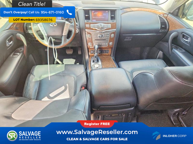 Used 2017 INFINITI QX80 2WD w/ Driver Assistance Package image 11