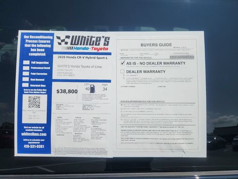 Used 2026 Honda CR-V Sport-L image 13