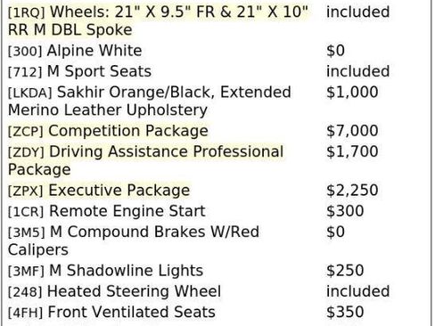 Used 2022 BMW X4 M w/ Competition Package AWD/4WD image 4