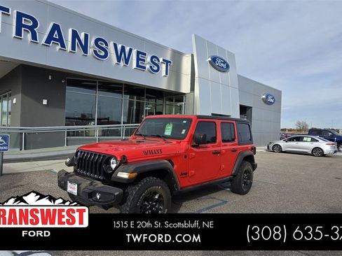 Used 2021 Jeep Wrangler Unlimited Sport image 1
