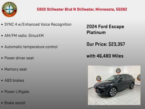 Used 2024 Ford Escape Platinum image 10
