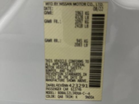 Used 2022 Nissan Altima 2.5 SL FWD image 28
