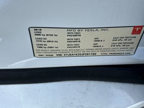 Used 2018 Tesla Model S 75D image 23