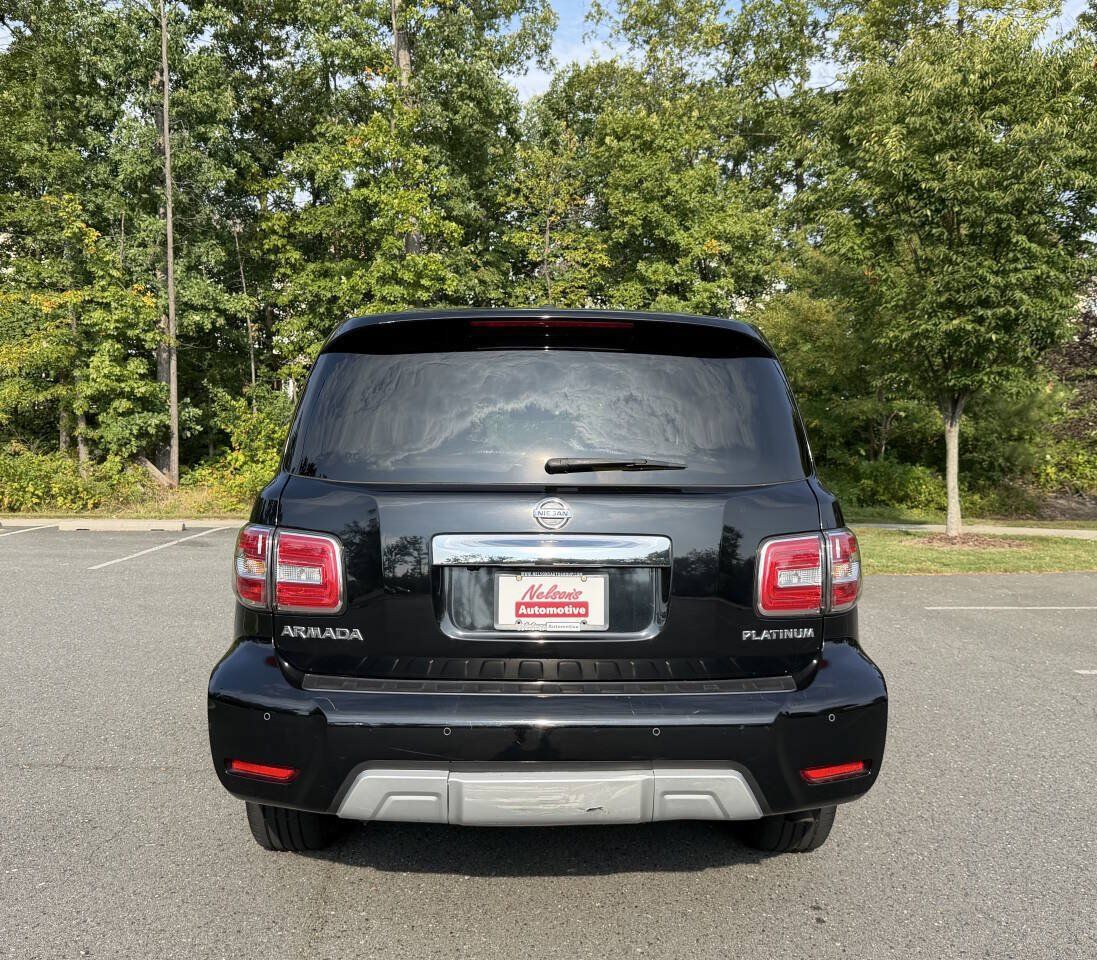 Used 2017 Nissan Armada Platinum w/ Captain Seat Package AWD/4WD image 4