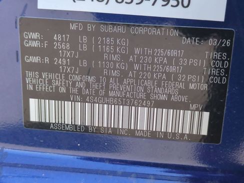 New 2026 Subaru Crosstrek 2.5i AWD/4WD image 33