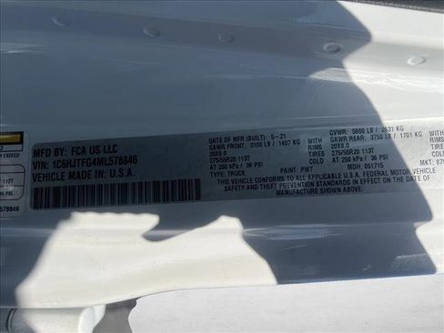 Used 2021 Jeep Gladiator Overland image 25