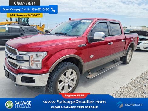 Used 2019 Ford F150 King Ranch w/ Equipment Group 601A Luxury AWD/4WD image 1
