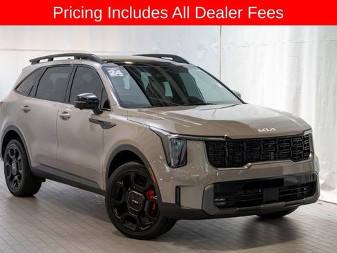 Certified 2024 Kia Sorento SX Prestige w/ Olive Brown Leather Package AWD/4WD image 1
