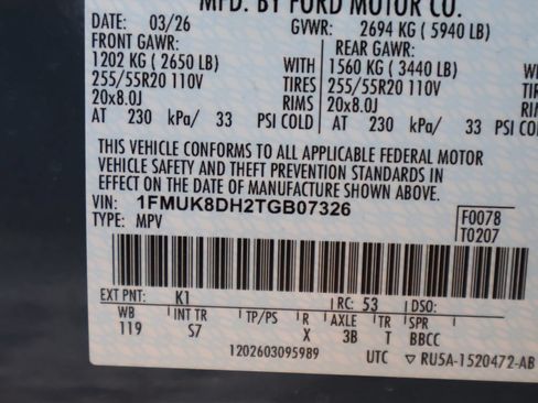New 2026 Ford Explorer Active w/ Active Comfort Package AWD/4WD image 41