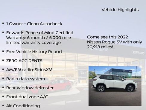 Used 2022 Nissan Rogue SV AWD/4WD image 11
