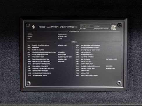 Certified 2024 Ferrari Roma Spider RWD image 69