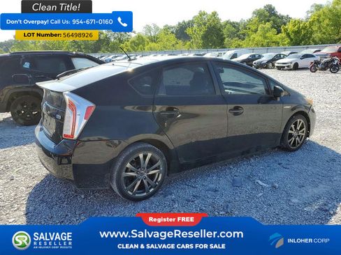 Used 2014 Toyota Prius Three w/ Solar Roof Package FWD image 4