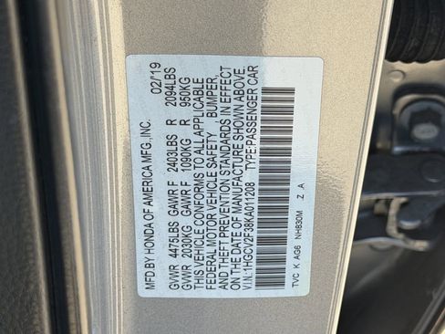 Used 2019 Honda Accord Sport image 14