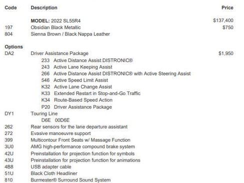 Certified 2022 Mercedes-Benz SL 55 AMG 4MATIC image 31