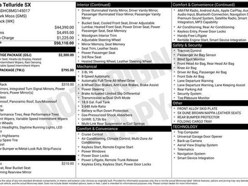 Used 2021 Kia Telluride SX w/ SX Prestige Package image 31