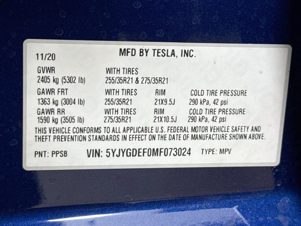 Used 2021 Tesla Model Y Performance AWD/4WD image 31