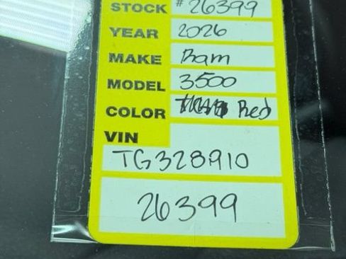 New 2026 RAM 3500 Big Horn AWD/4WD image 24