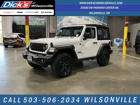 Certified 2024 Jeep Wrangler Sport AWD/4WD image 1