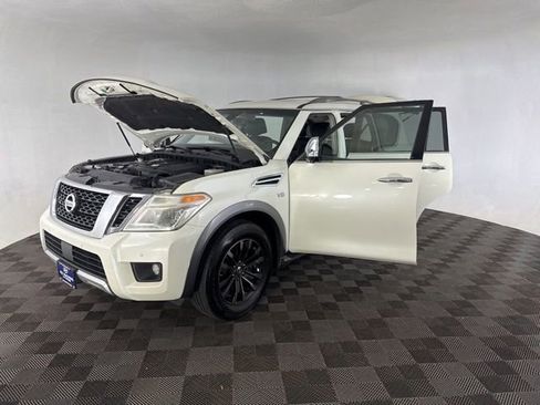 Used 2017 Nissan Armada Platinum w/ Interior Lighting Package image 12