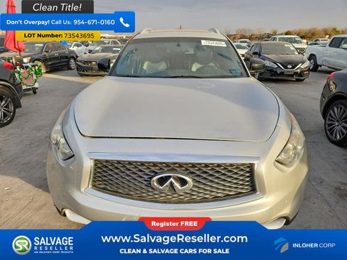 Used 2017 INFINITI QX70 4dr Sport w/ Limited Package image 7