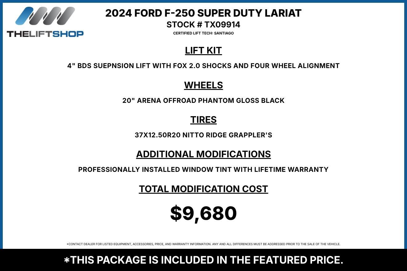 Used 2024 Ford F250 Lariat w/ Lariat Ultimate Package AWD/4WD image 2