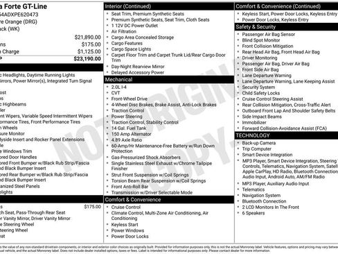 Used 2023 Kia Forte GT-Line FWD image 4