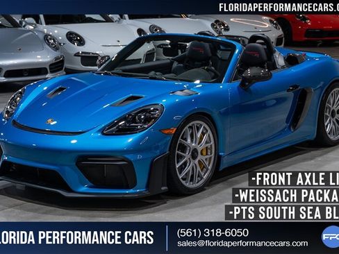 Used 2024 Porsche 718 Boxster Spyder RS RWD image 1