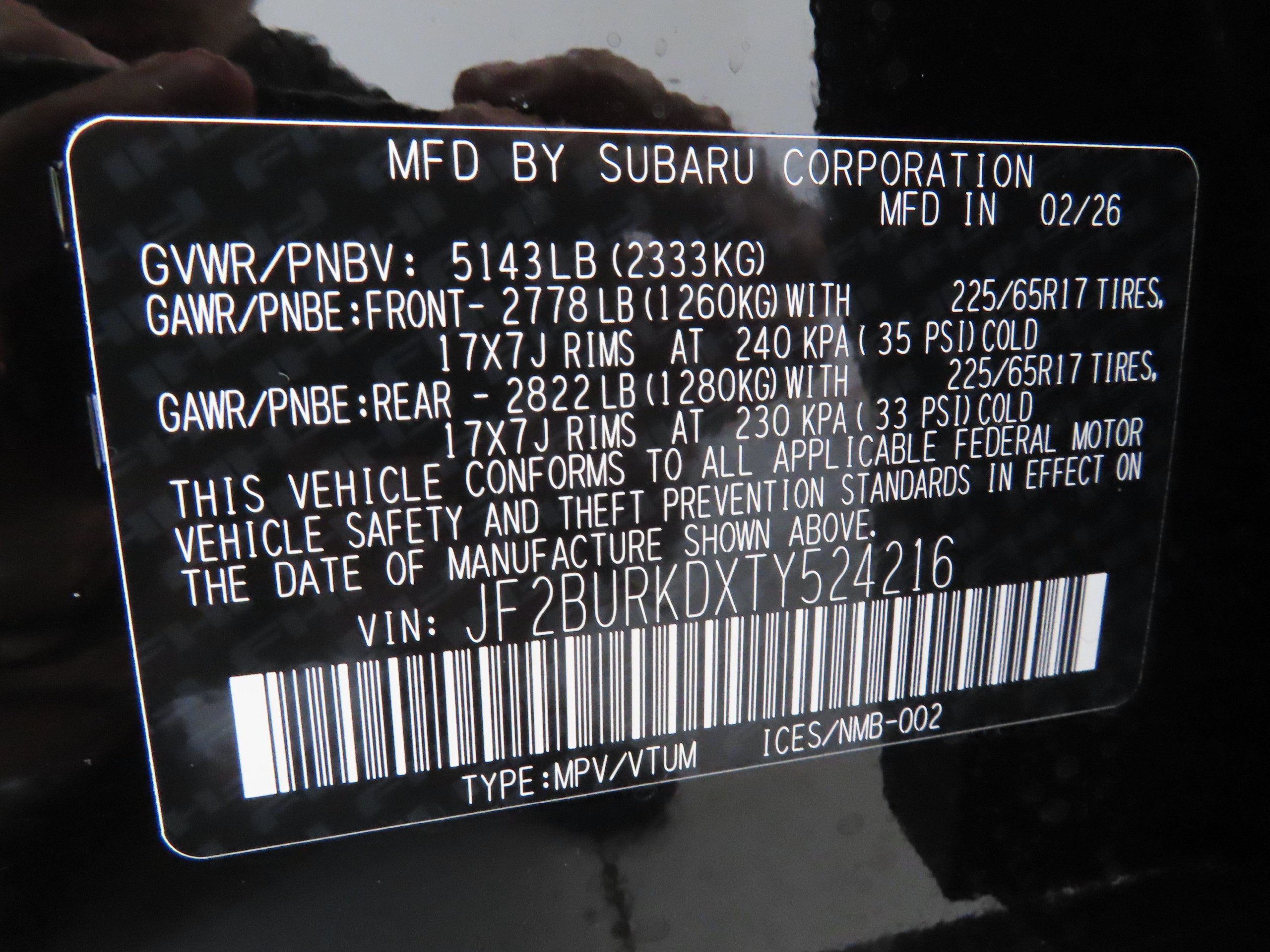New 2026 Subaru Outback Wilderness AWD/4WD image 25