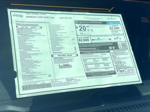 New 2025 Jeep Wrangler Sport S image 14