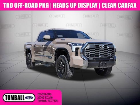Used 2026 Toyota Tundra Platinum w/ TRD Off-Road Package image 1