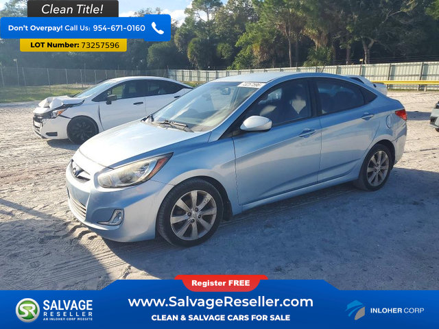 Used 2012 Hyundai Accent GLS w/ Premium Pkg 3 FWD image 1
