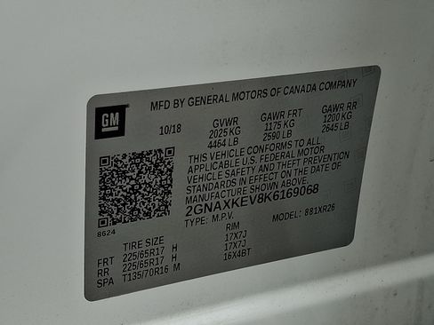 Used 2019 Chevrolet Equinox LT FWD image 27