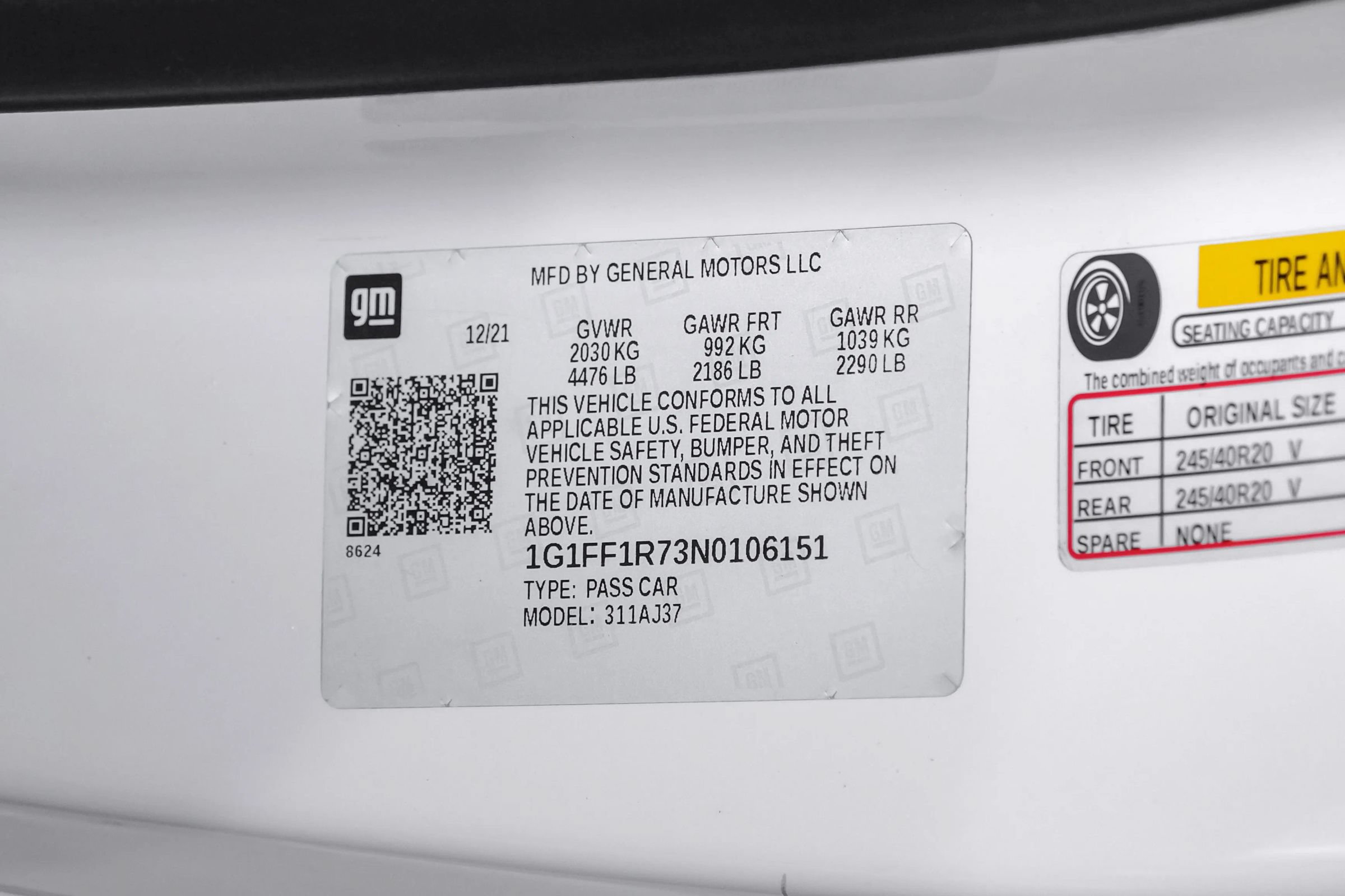 Used 2022 Chevrolet Camaro LT w/ RS Package RWD image 56