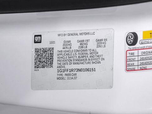 Used 2022 Chevrolet Camaro LT w/ RS Package RWD image 56