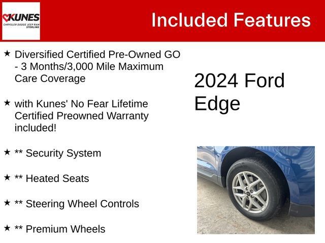 Used 2024 Ford Edge SEL AWD/4WD image 4