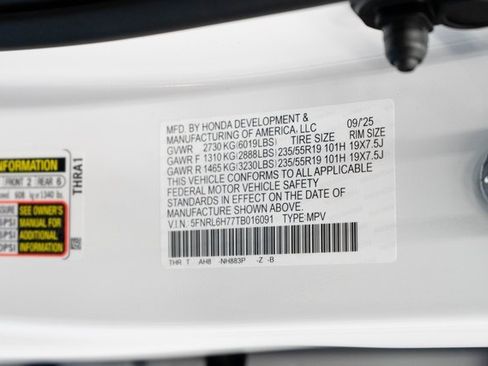 New 2026 Honda Odyssey Sport-L image 32