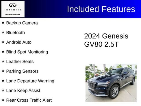 Used 2024 Genesis GV80 2.5T AWD/4WD image 2
