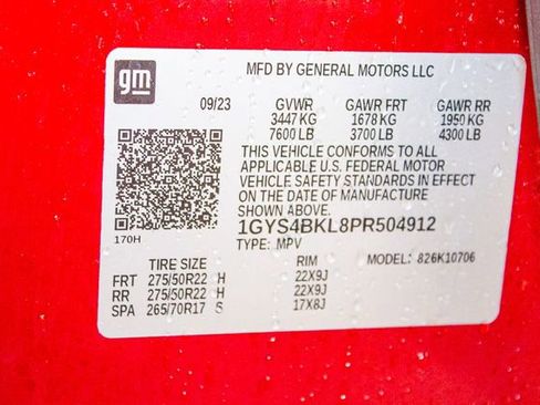 Used 2023 Cadillac Escalade Premium Luxury w/ LPO, Floor Liner Package image 39