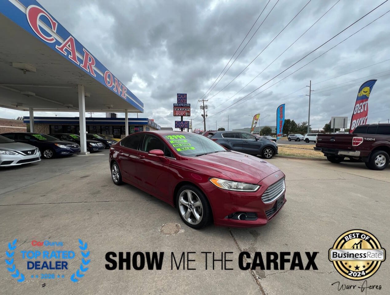Used 2015 Ford Fusion SE w/ Equipment Group 201A FWD image 1